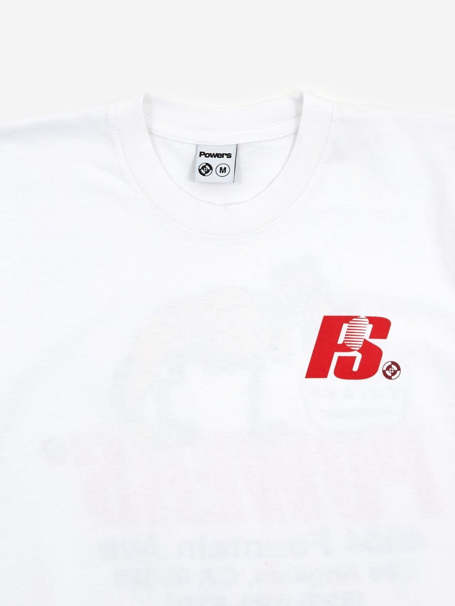 POWERS Powers Hyena Shop Shortsleeve T-Shirt - White - White