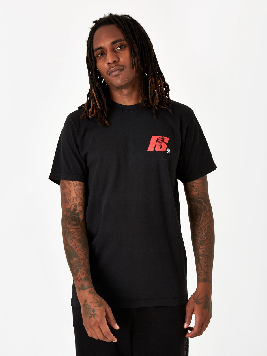 POWERS Powers Kilroy Logo Shortsleeve T-Shirt - Black - Black