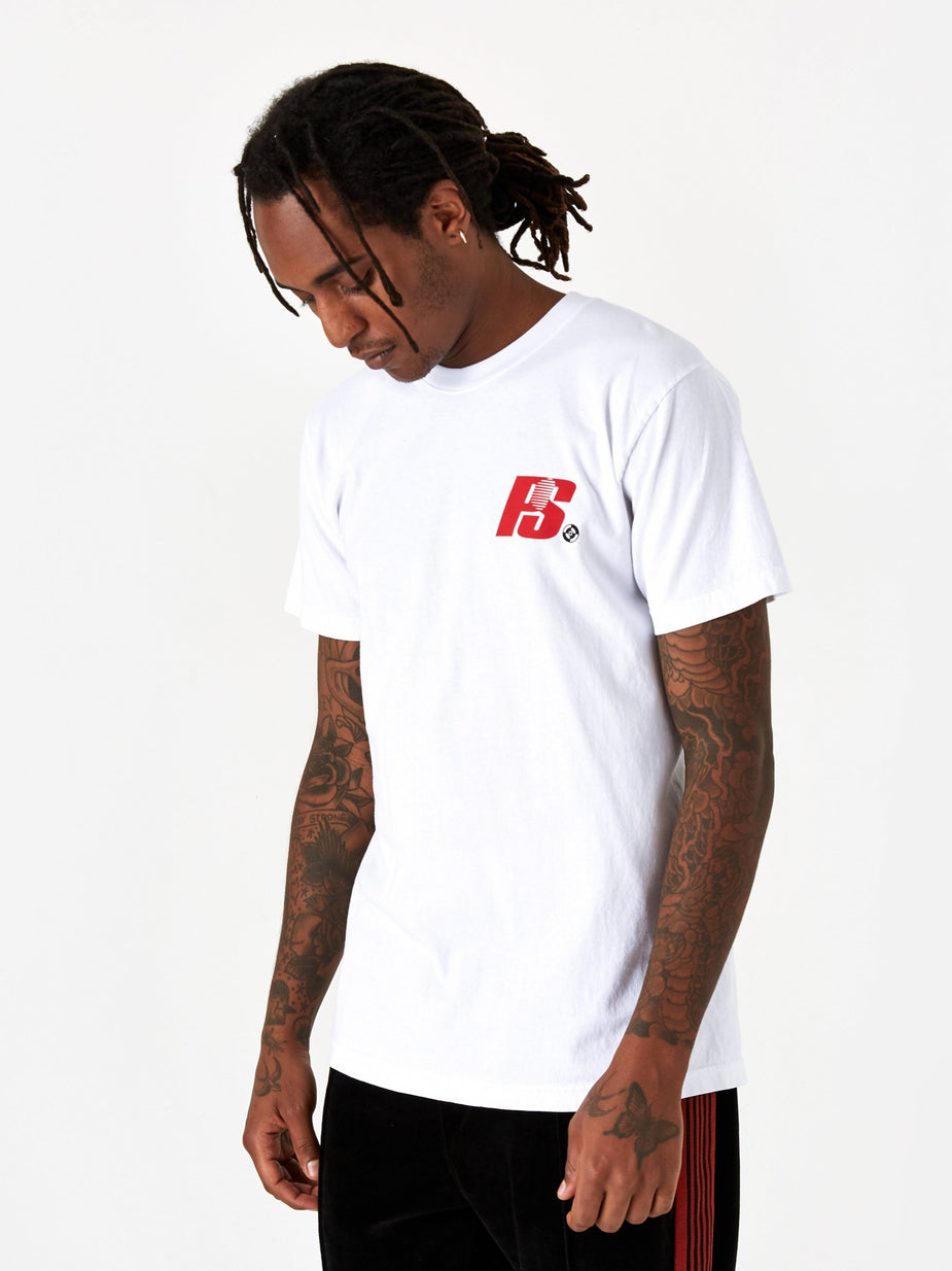 POWERS Powers Kilroy Logo Shortsleeve T-Shirt - White - White