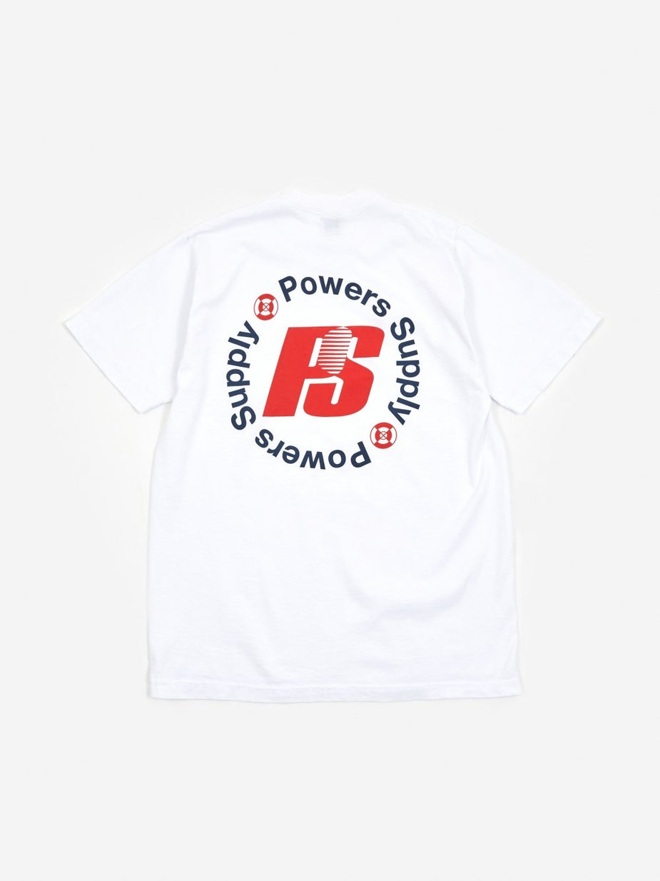 POWERS Powers Logo Shortsleeve T-Shirt - White - White