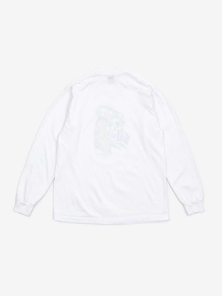 POWERS Powers Who Mes Longleeve T-Shirt - White - White