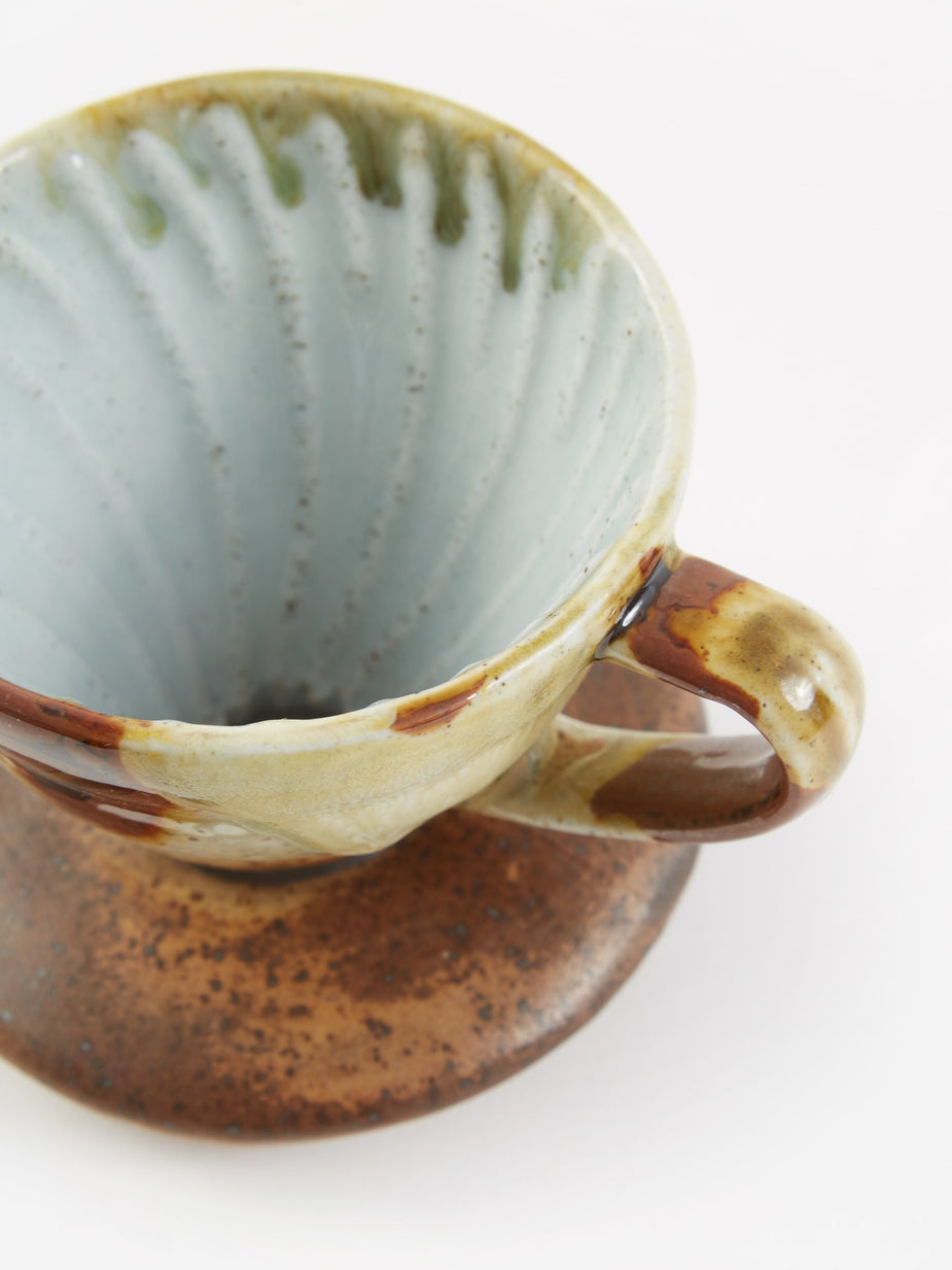 Provider Store Provider Store Coffee Pour Over + Pinch Cup - Teak - Multi