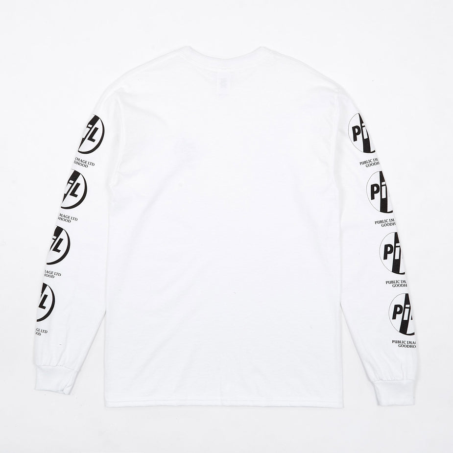 Goods By Goodhood Goodhood x Public Image Ltd PiL L/S T-Shirt - White - White