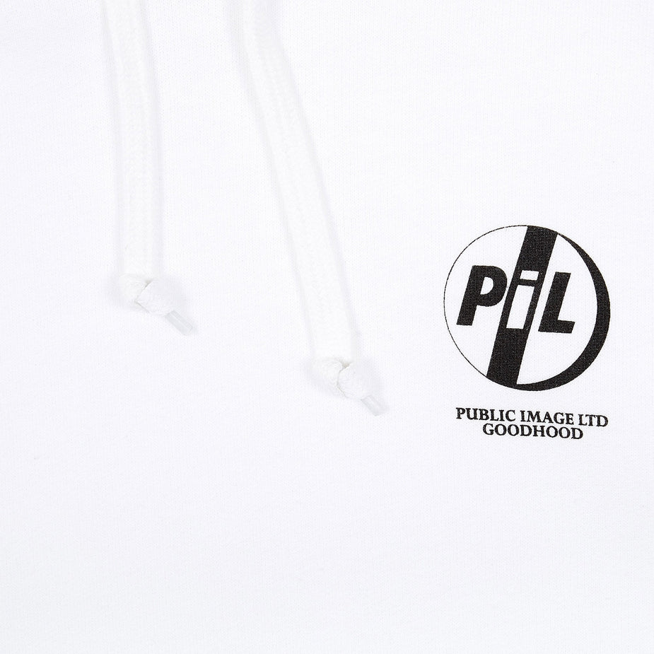 Goods By Goodhood Goodhood x Public Image Ltd Tracklist Hoodie - White - White