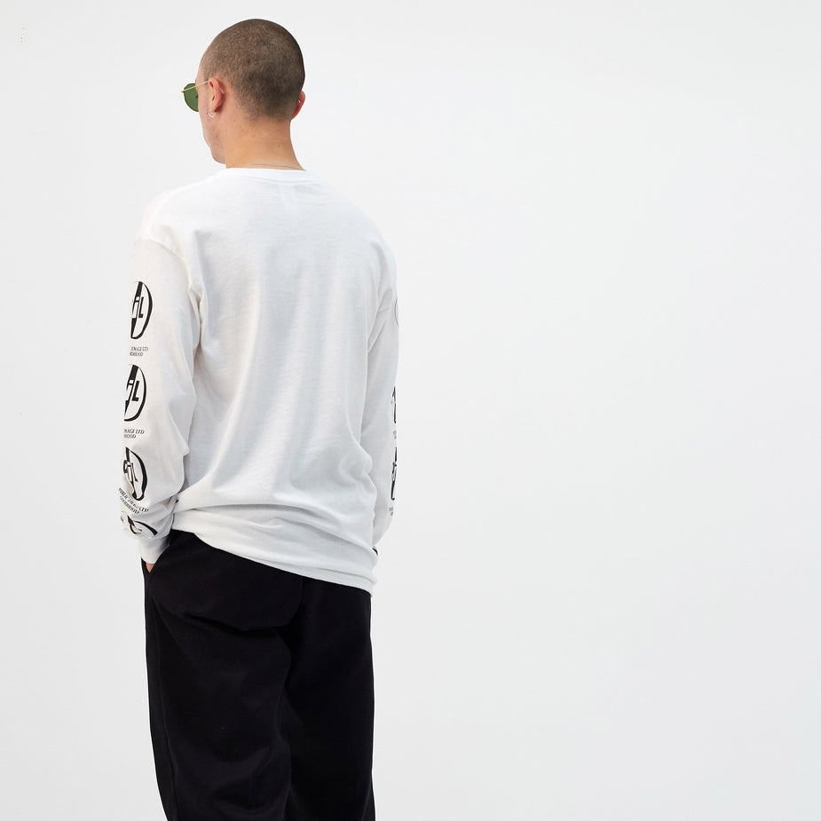 Goods By Goodhood Goodhood x Public Image Ltd PiL L/S T-Shirt - White - White