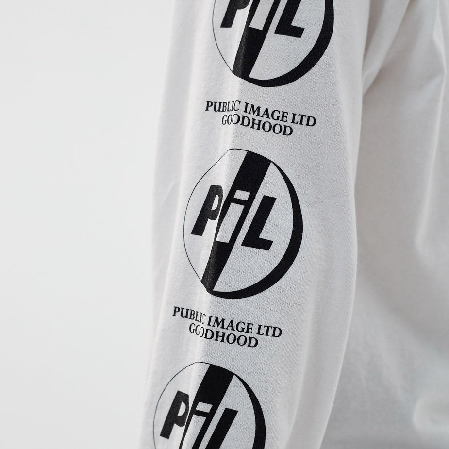 Goods By Goodhood Goodhood x Public Image Ltd PiL L/S T-Shirt - White - White