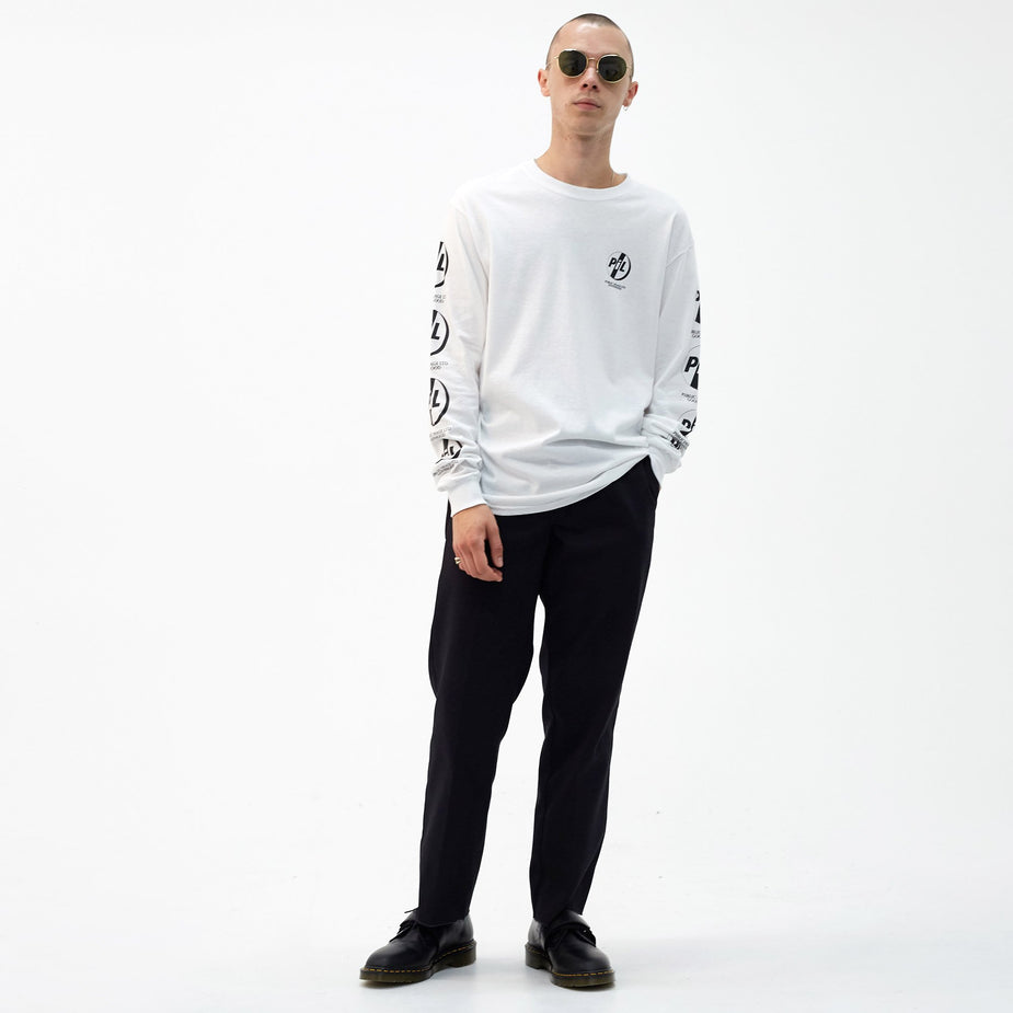 Goods By Goodhood Goodhood x Public Image Ltd PiL L/S T-Shirt - White - White