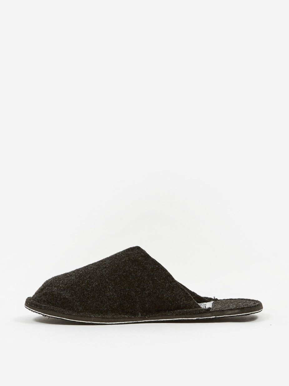 Puebco Puebco Dark Grey Wool Slipper - Small (UK3-6) - Other