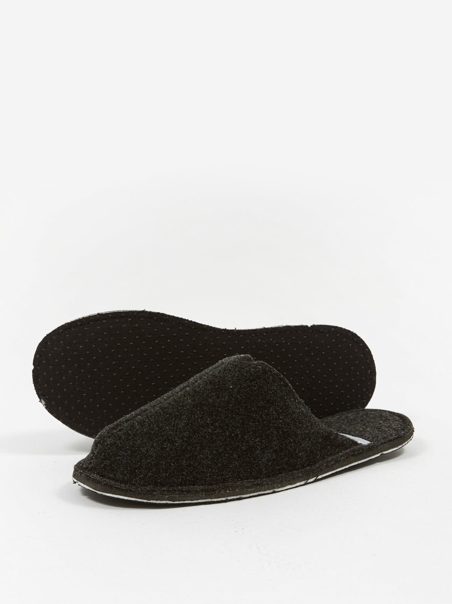 Puebco Puebco Dark Grey Wool Slipper - Small (UK3-6) - Other