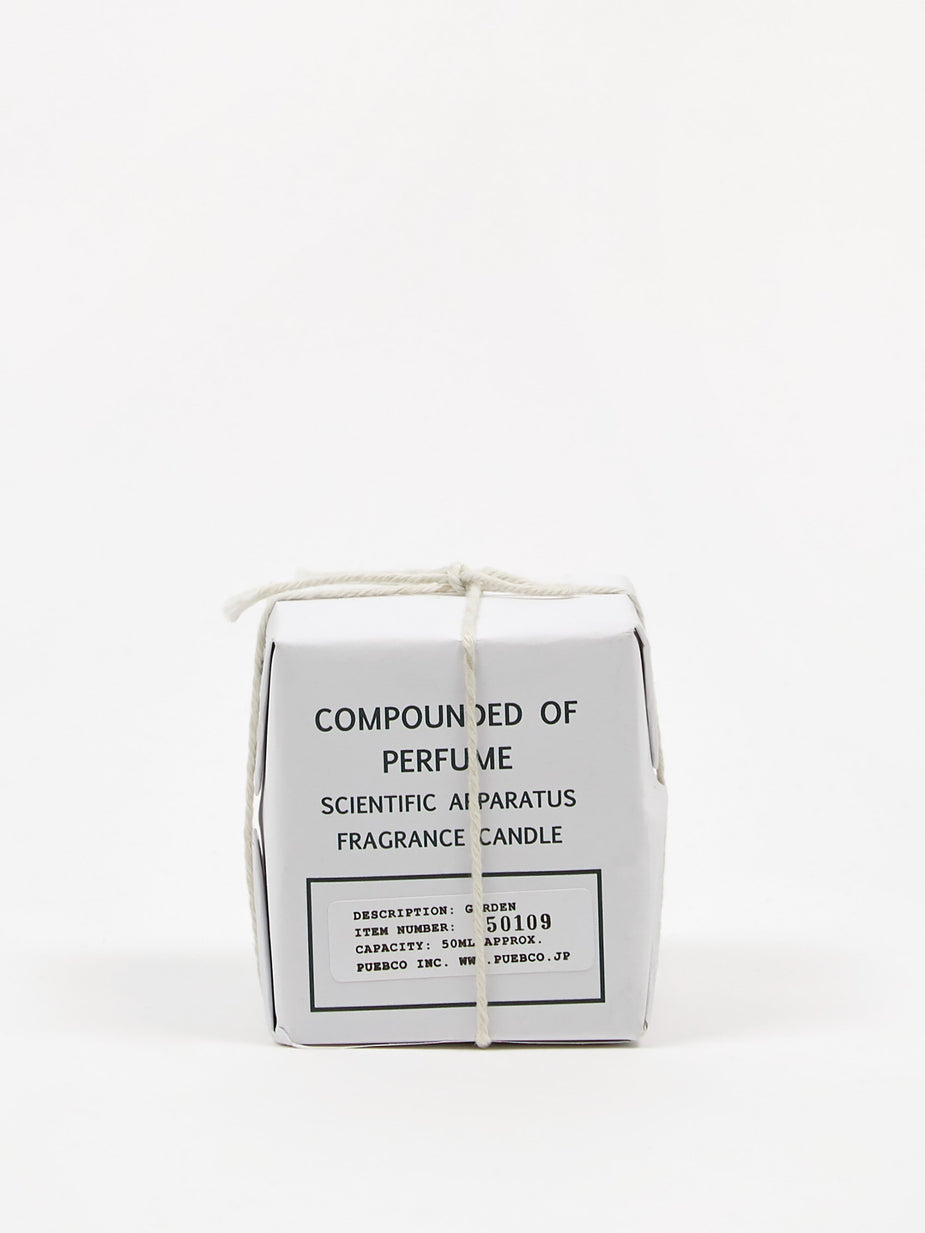Puebco Puebco Scientific Candle 50ml - Garden - White