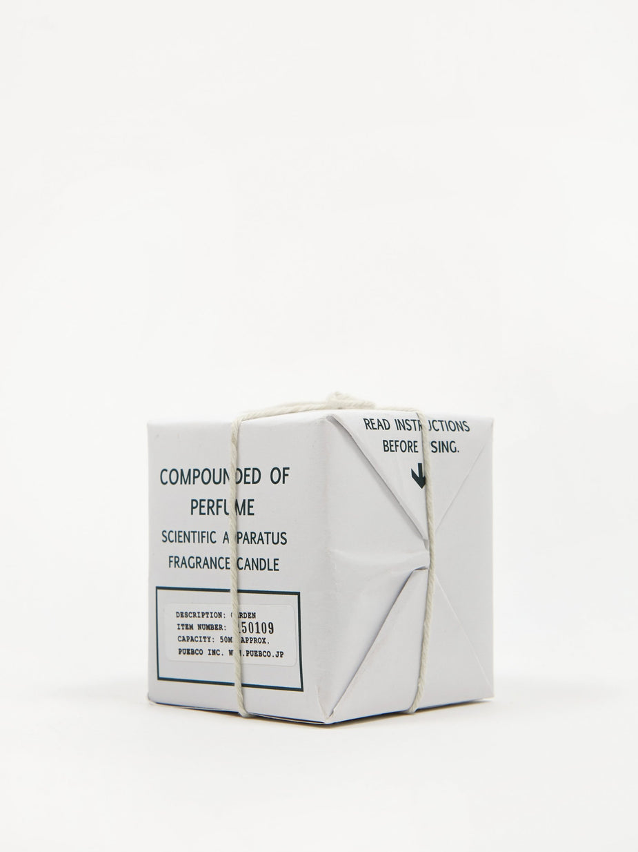 Puebco Puebco Scientific Candle 50ml - Garden - White