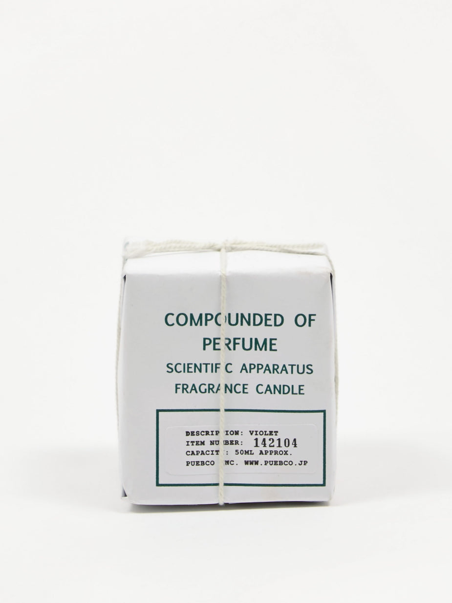 Puebco Puebco Scientific Candle 50ml - Violet - White