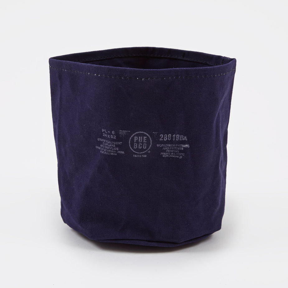 Puebco Puebco Canvas Pot Cover Set Of Three - Navy Blue - Blue