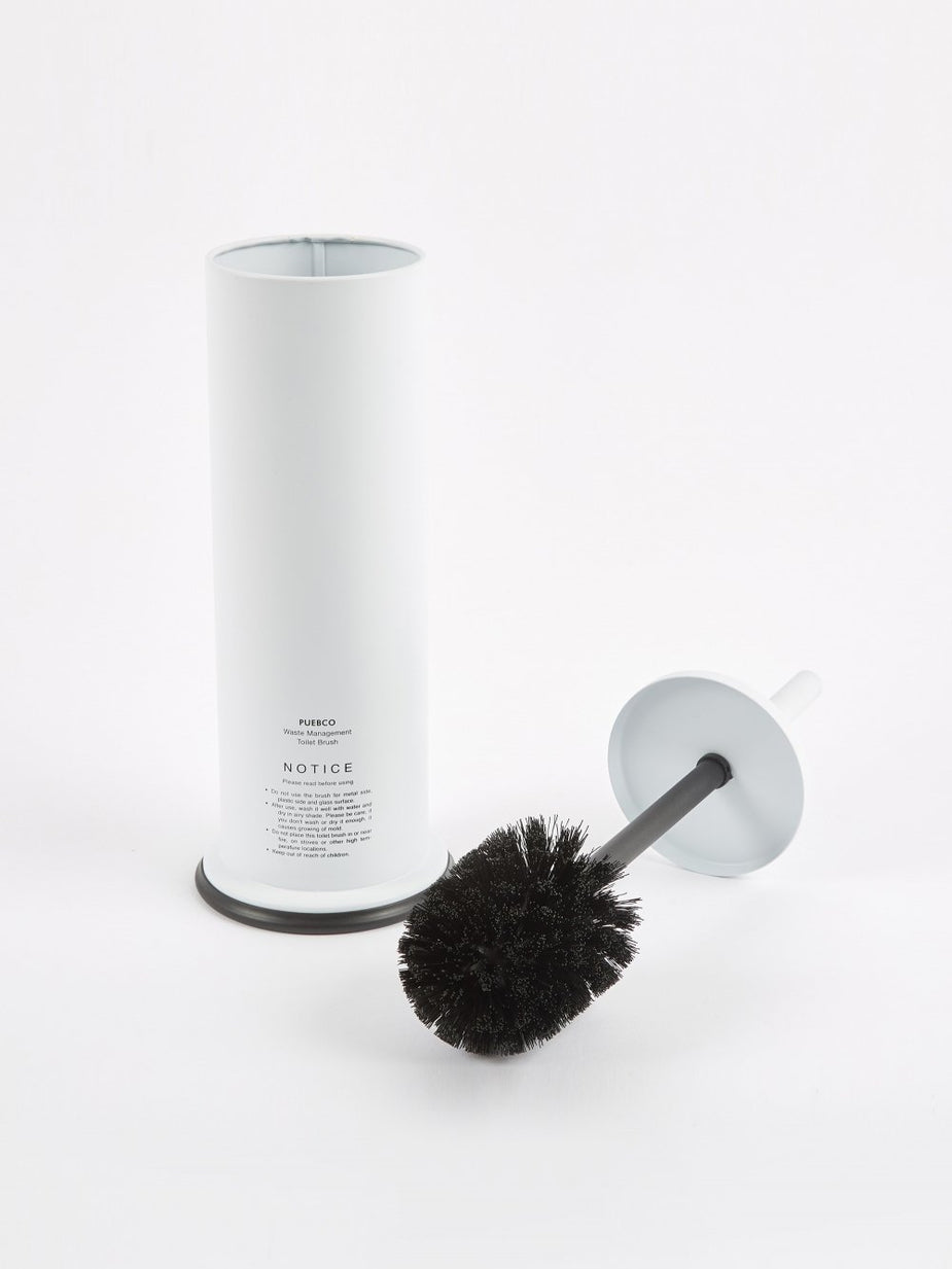 Puebco Puebco Steel Toilet Brush - White - White