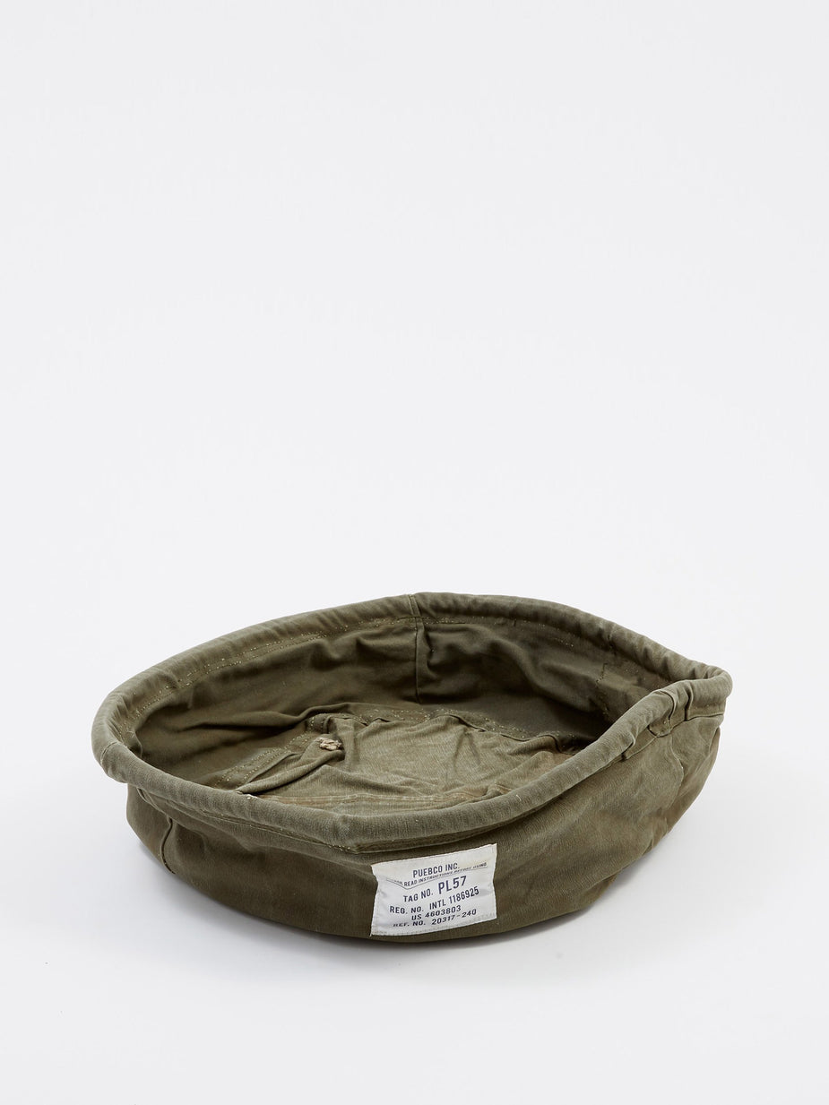 Puebco Puebco Vintage Tent Fabric Pet Bed - Small - Neutrals