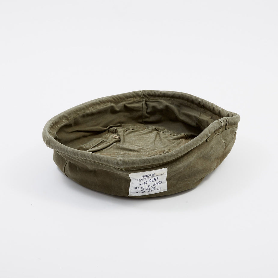 Puebco Puebco Vintage Tent Fabric Pet Bed - Small - Neutrals