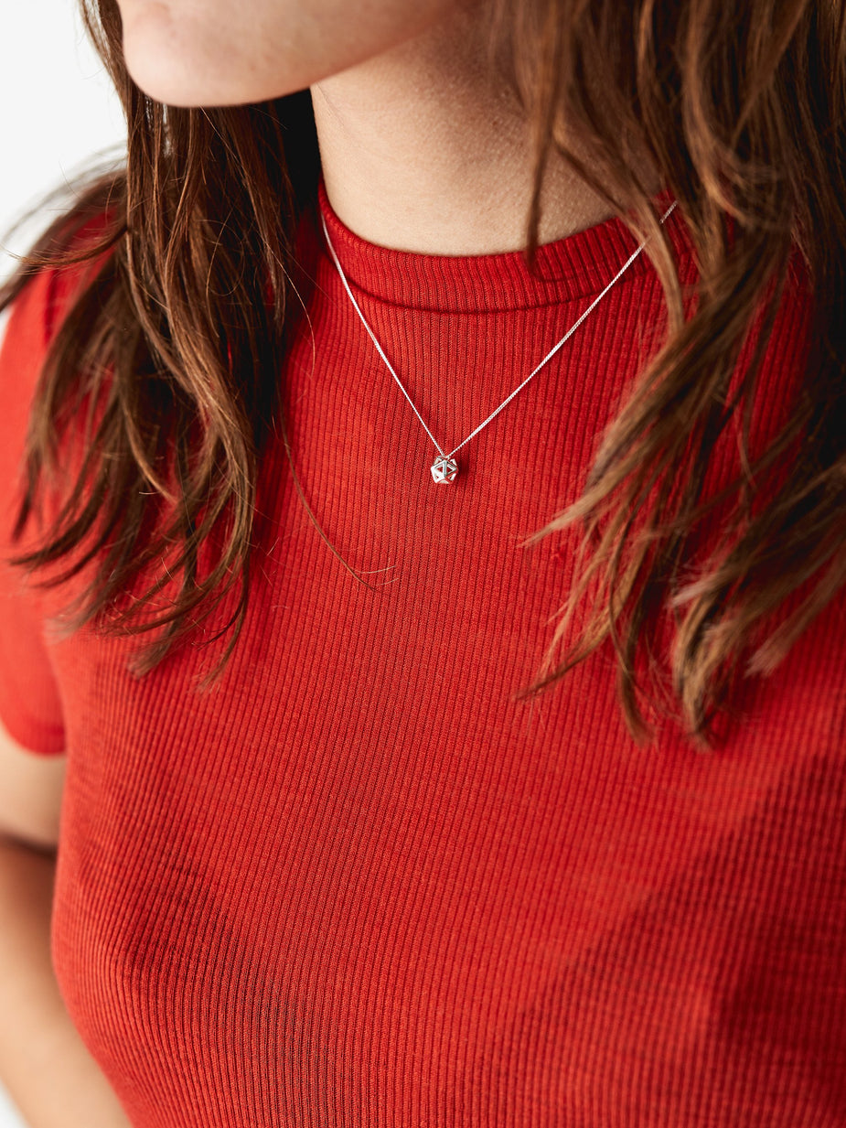 Rachel Entwistle Rachel Entwistle Icosa Mini Pendant - Silver - Silver