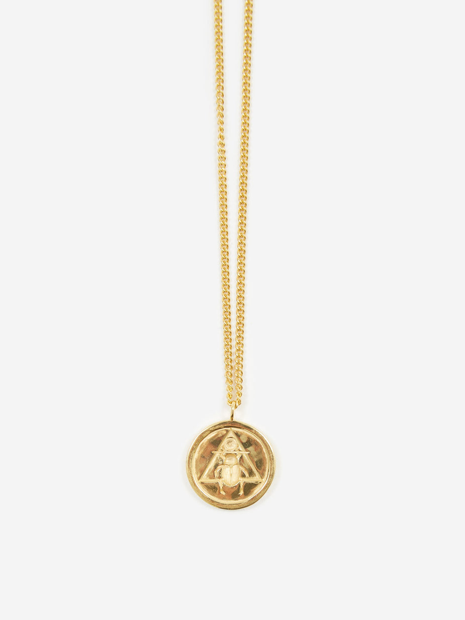 Rachel Entwistle Rachel Entwistle The Scarab Pendant - Silver - Silver