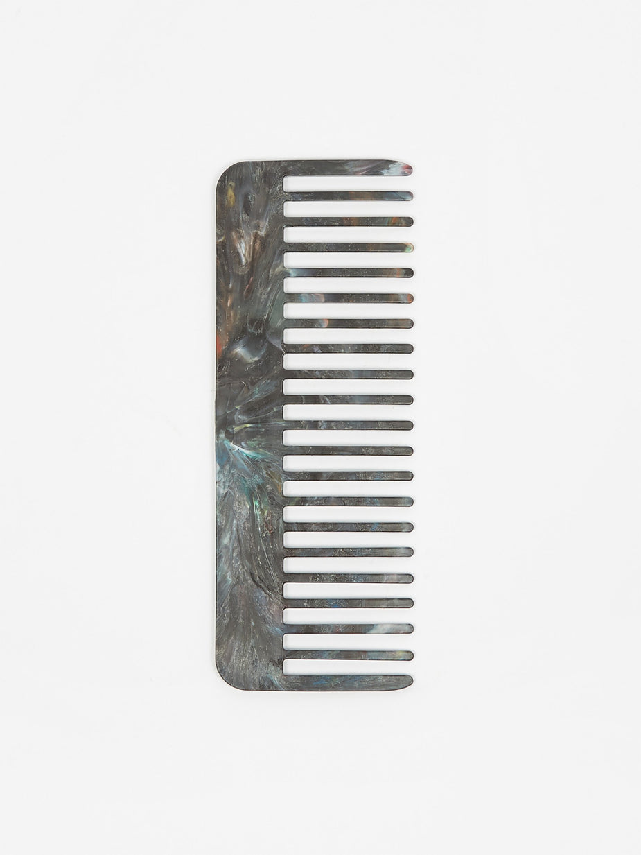 RE=COMB RE=COMB Recycled Plastic Hair Comb - Cosmic - Black
