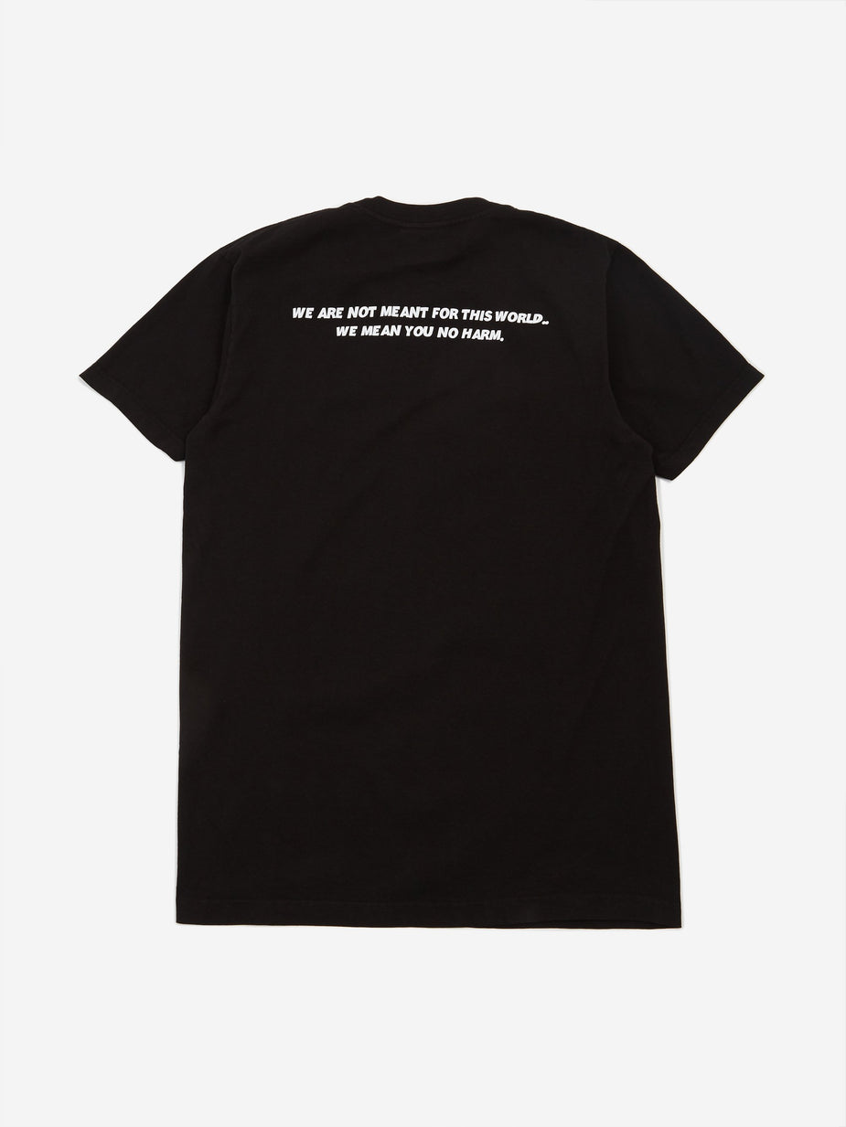 Real Bad Man Real Bad Man Atomic Television Shortsleeve T-Shirt - Black - Black