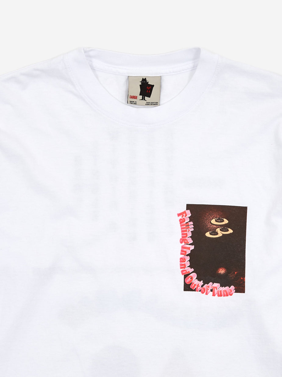 Real Bad Man Real Bad Man Conflict Longsleeve T-Shirt - White - White