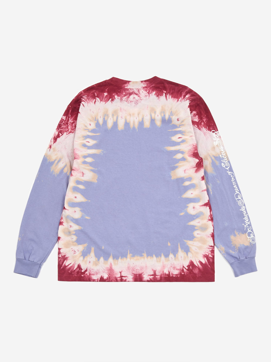 Real Bad Man Real Bad Man GPH Longsleeve T-Shirt - Blueberry Tie-Dye - Tie-Dye