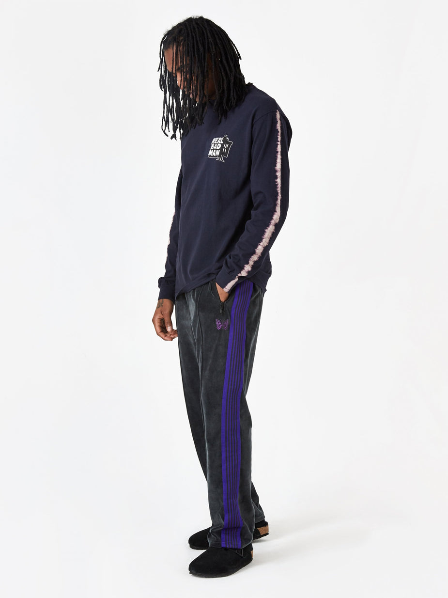 Real Bad Man Real Bad Man Logo Volume 4 Tie Dye Longsleeve T-Shirt - Black - Black