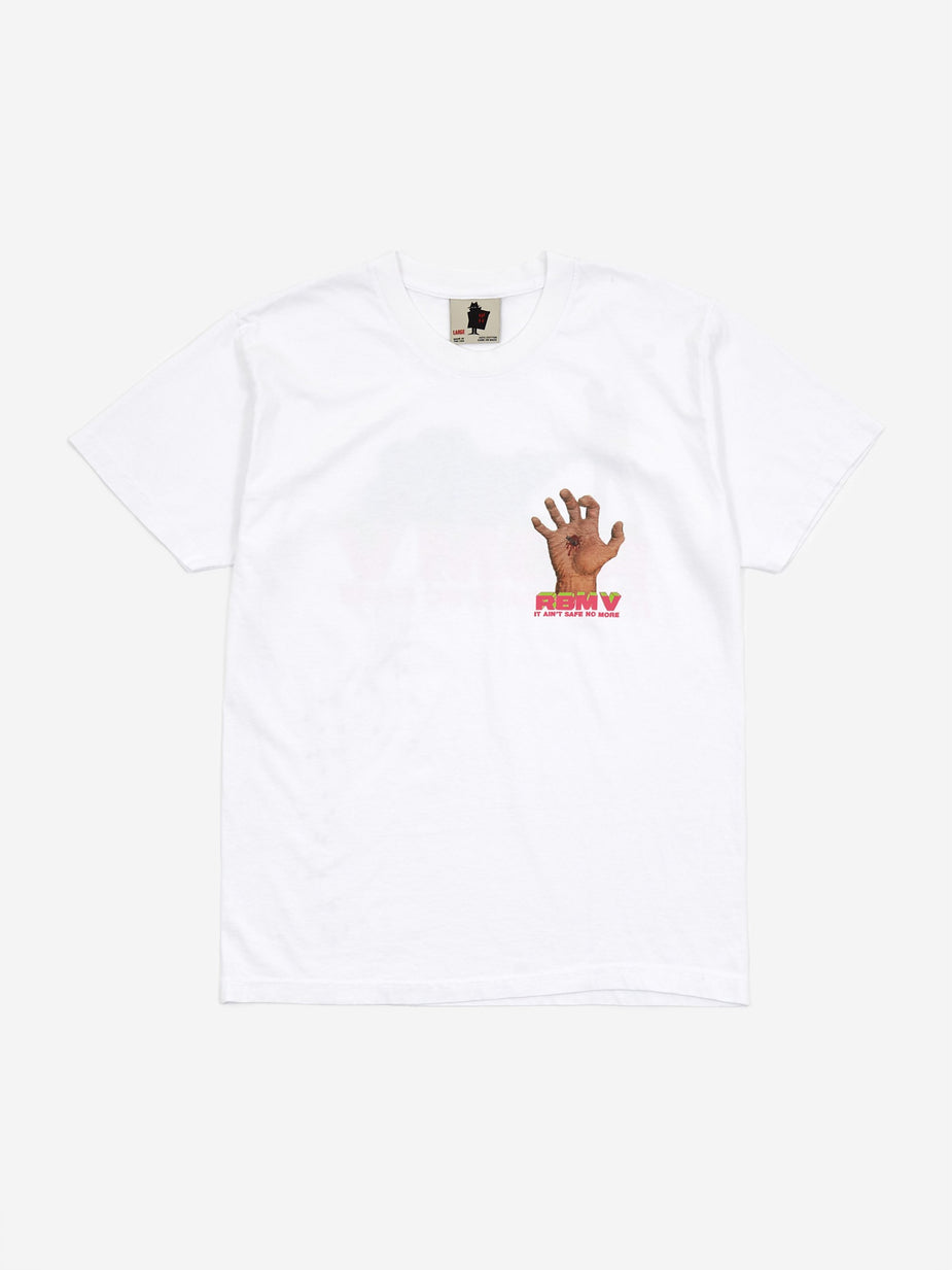Real Bad Man Real Bad Man V Shortsleeve T-Shirt - White - White