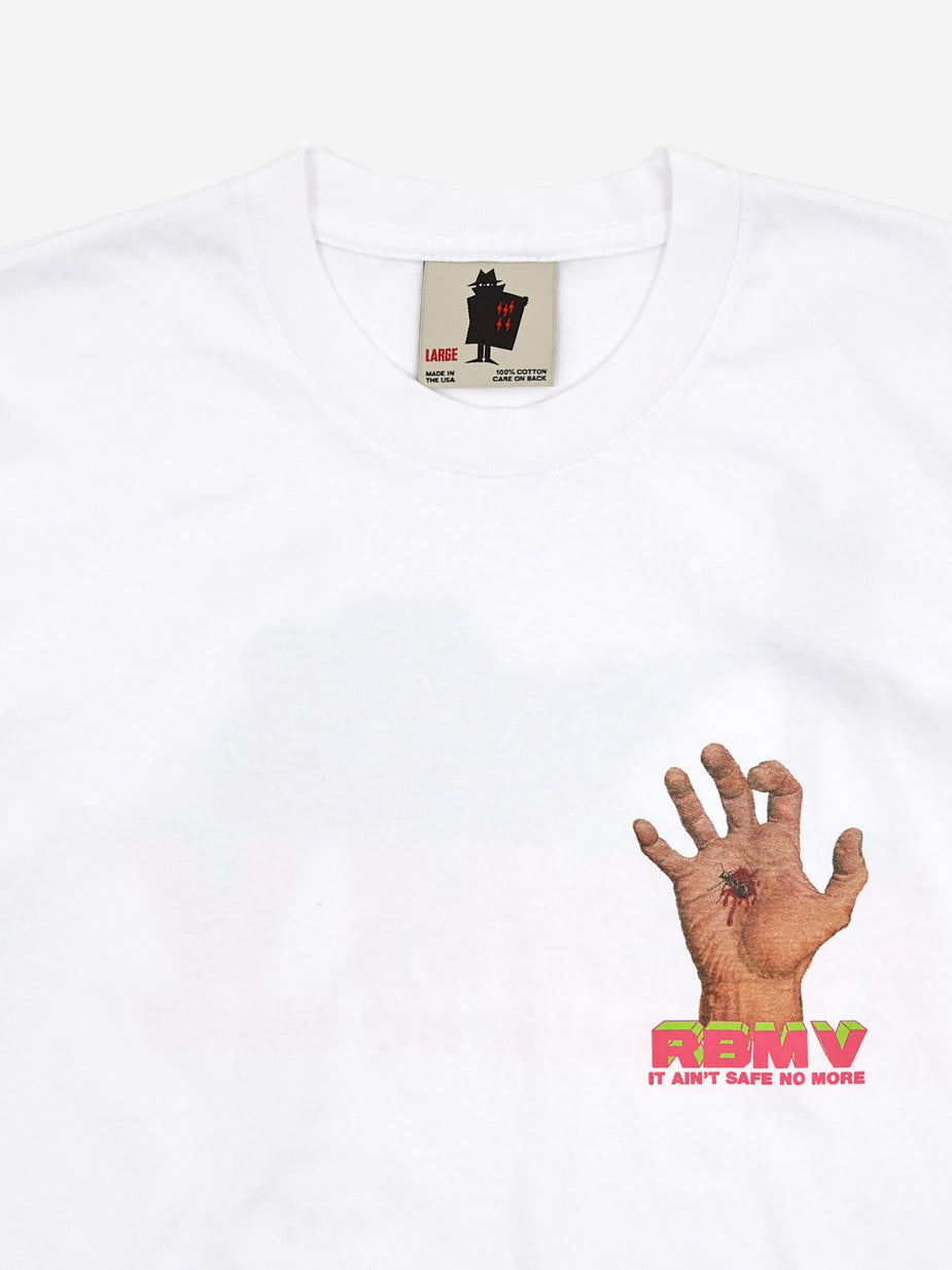 Real Bad Man Real Bad Man V Shortsleeve T-Shirt - White - White