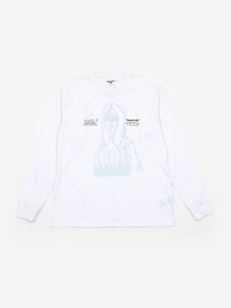 Reception Reception Babs Longsleeve T-Shirt - White - White