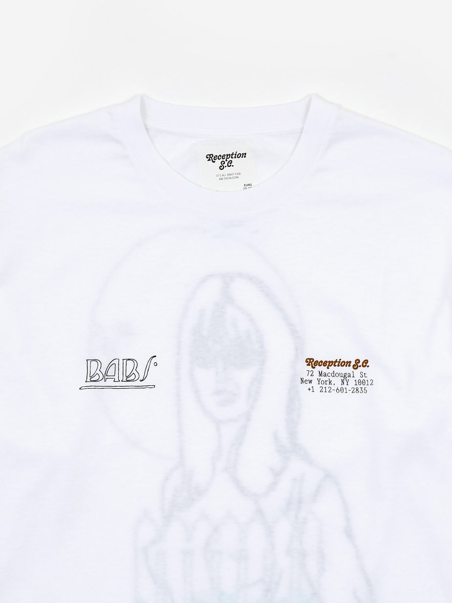 Reception Reception Babs Longsleeve T-Shirt - White - White