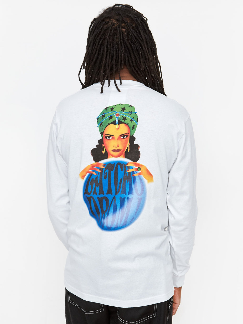 Reception Reception Chez Za Longsleeve T-Shirt - White - White