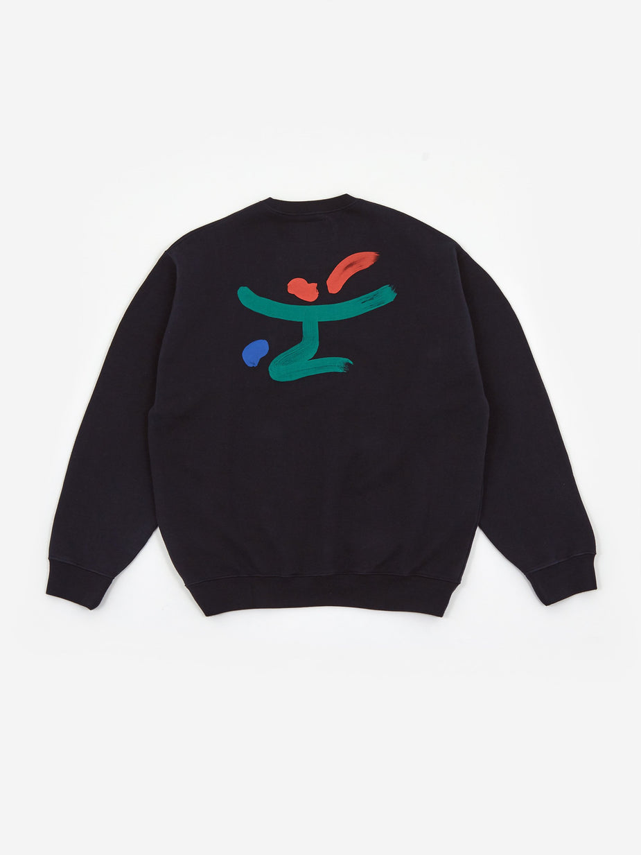 Reception Reception Club Sweatshirt - Red Wine - Red Wine - Red