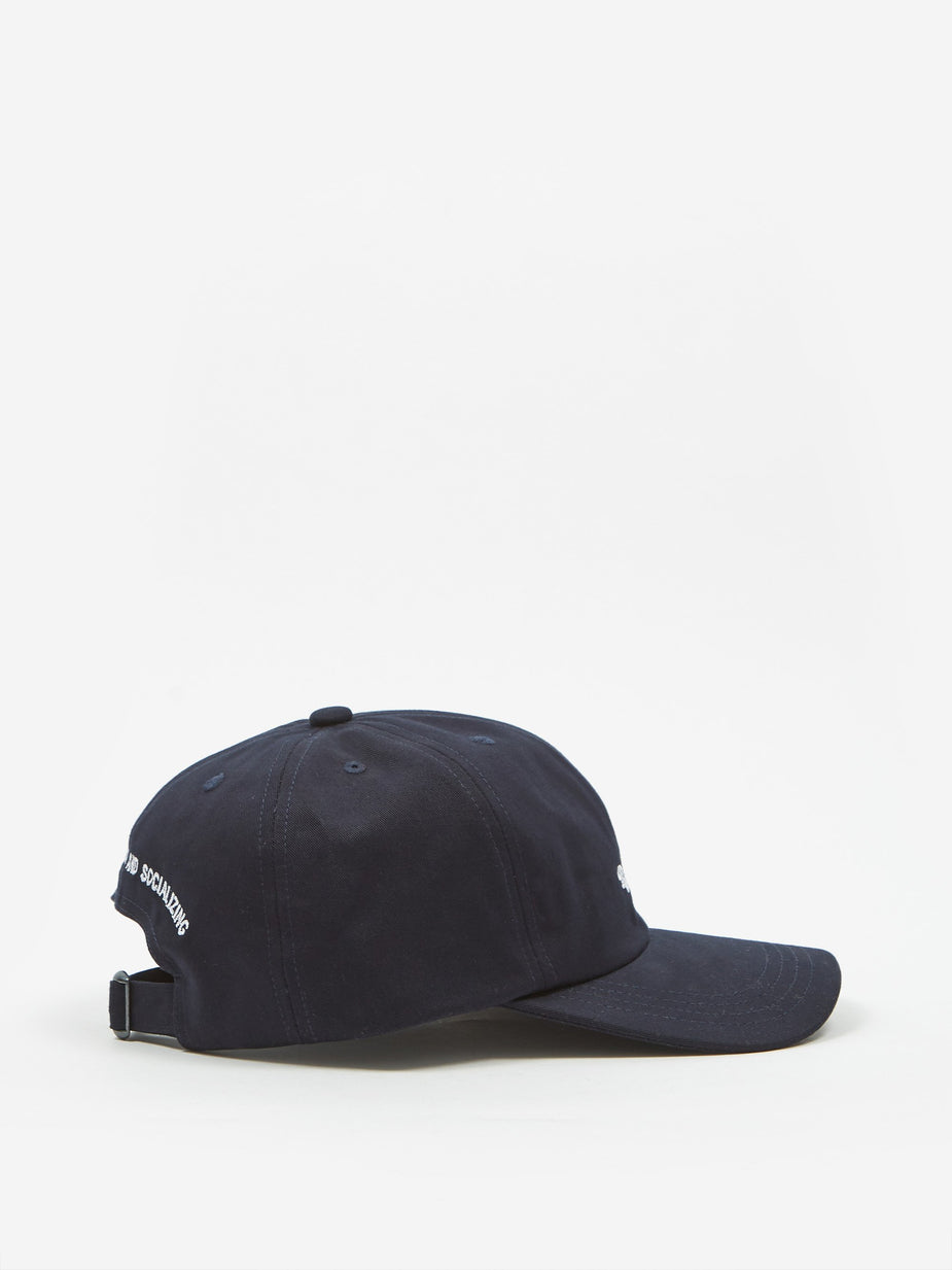 Reception Reception Embroidered Hat - Dark Navy - Dark Navy - Navy