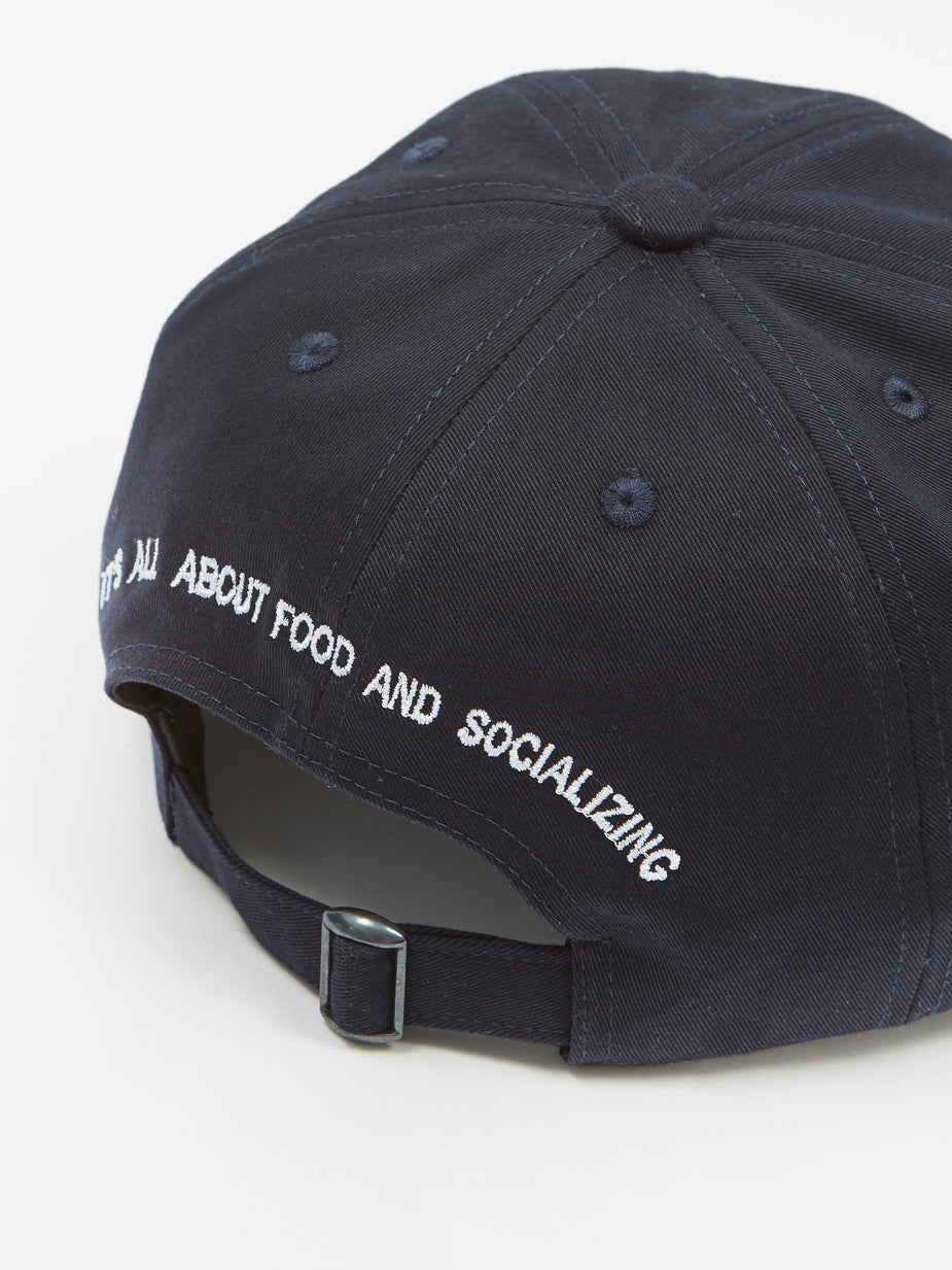 Reception Reception Embroidered Hat - Dark Navy - Dark Navy - Navy