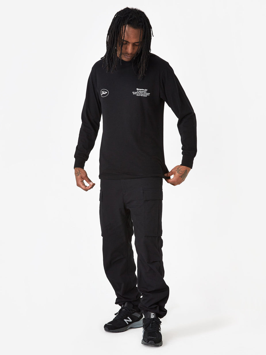 Reception Reception Le Magnifique Longsleeve T-Shirt - Black - Black