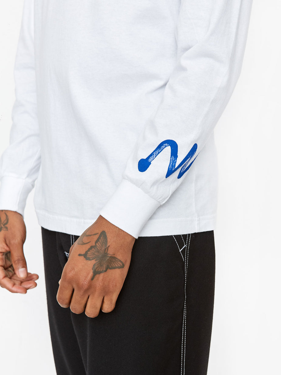 Reception Reception Muderacks Longsleeve T-Shirt - White - White