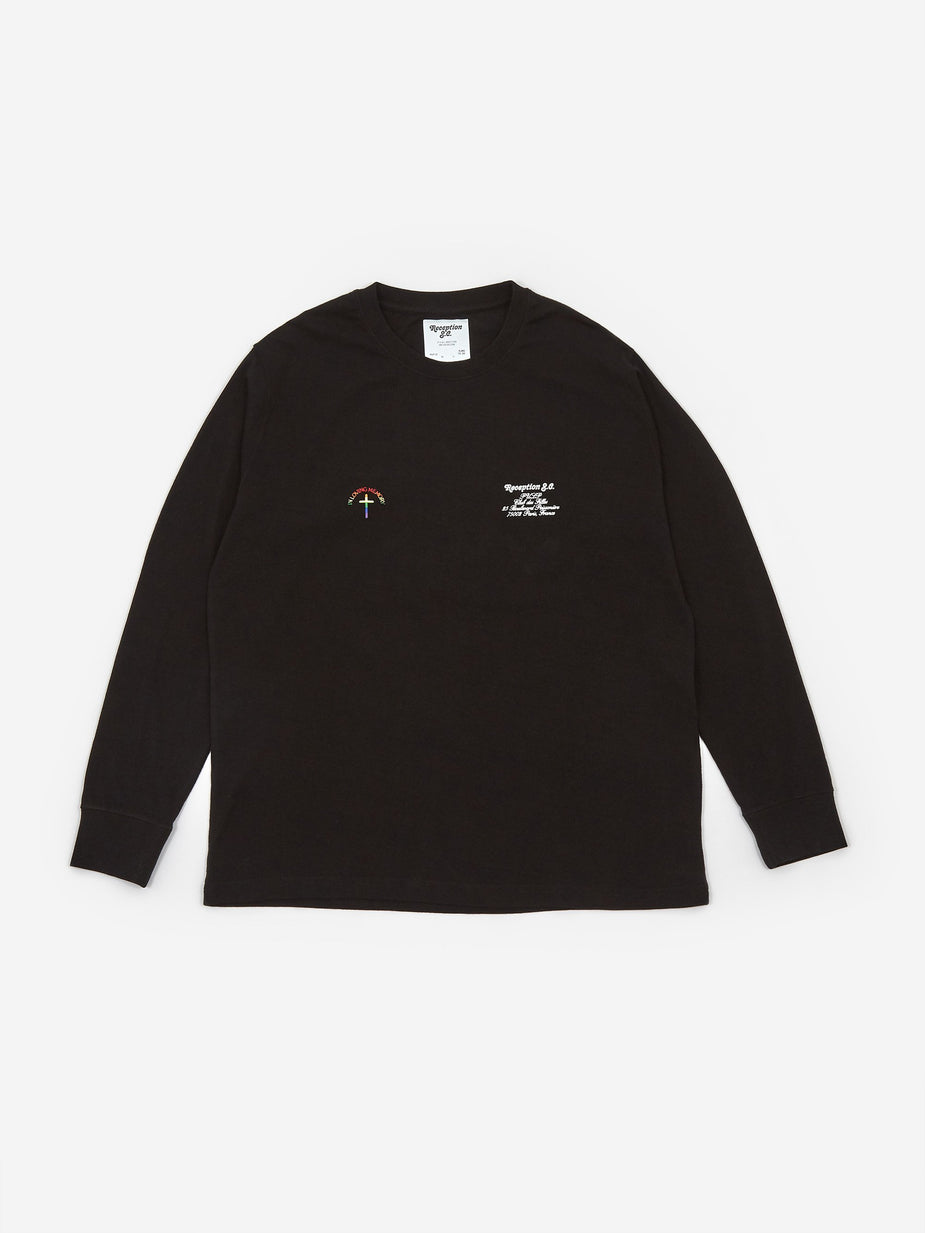 Reception Reception Pulp Longsleeve T-Shirt - Black - Black