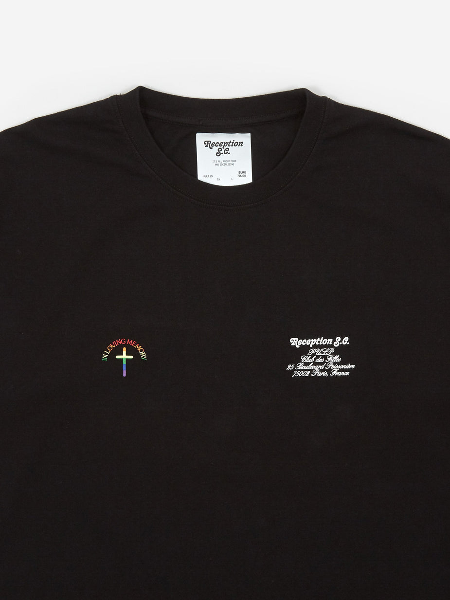 Reception Reception Pulp Longsleeve T-Shirt - Black - Black