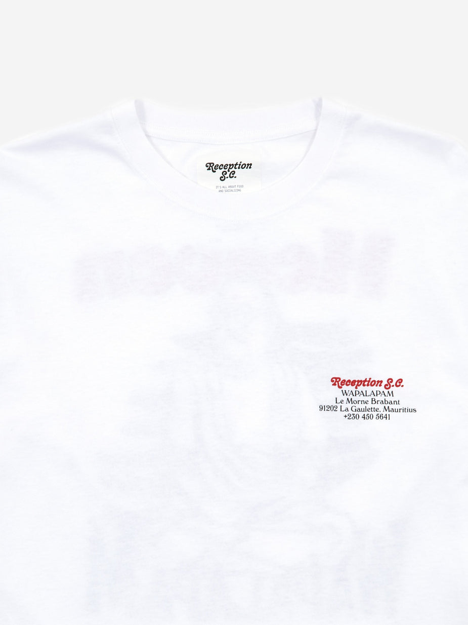 Reception Reception Wapalapam Longsleeve T-Shirt - White - White