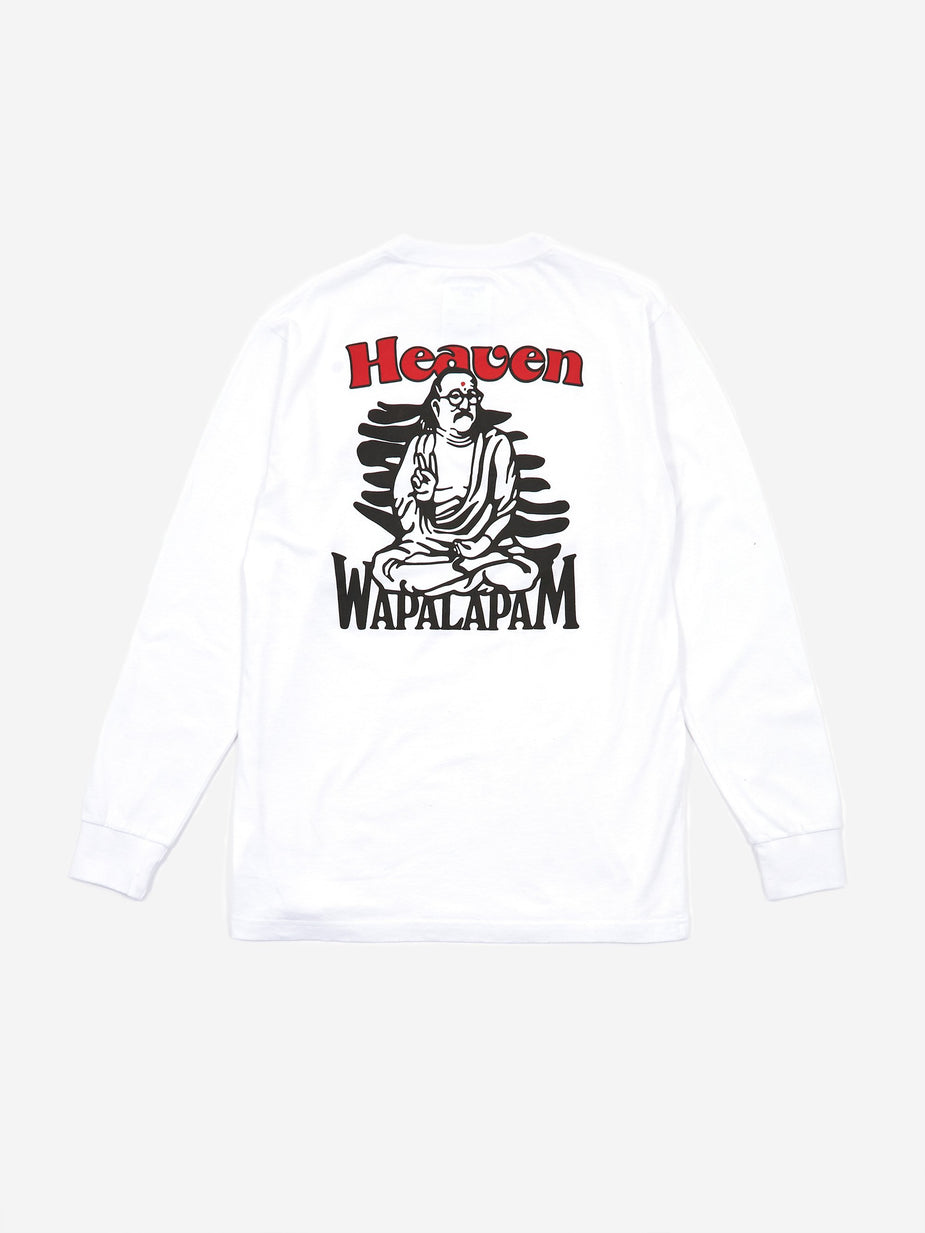 Reception Reception Wapalapam Longsleeve T-Shirt - White - White