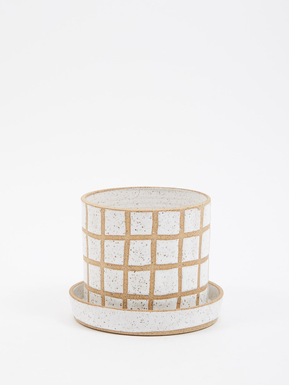 Recreation Center Recreation Center Grid Planter - Multi