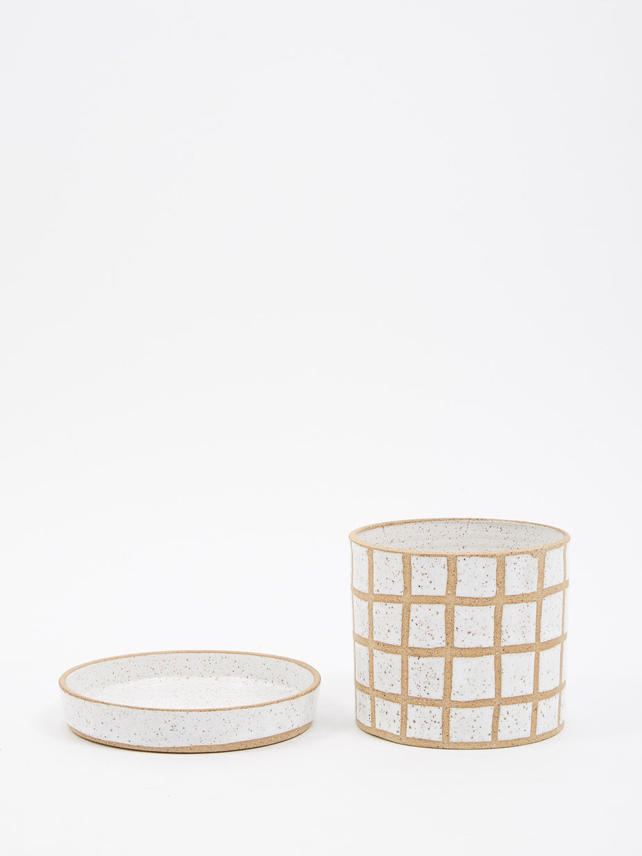 Recreation Center Recreation Center Grid Planter - Multi