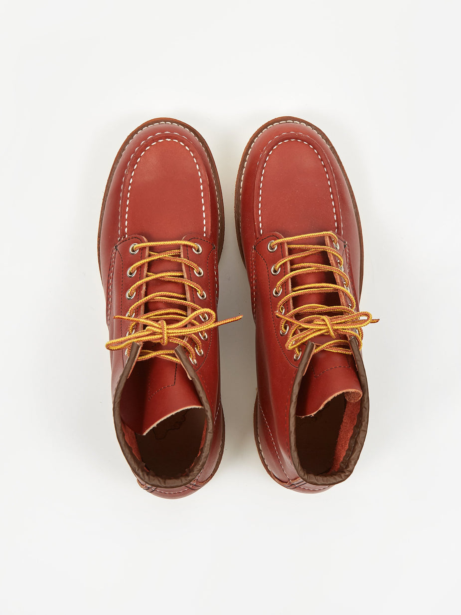 Red Wing Red Wing 6 inch Classic Moc Toe Boot - Oro Russet - Other