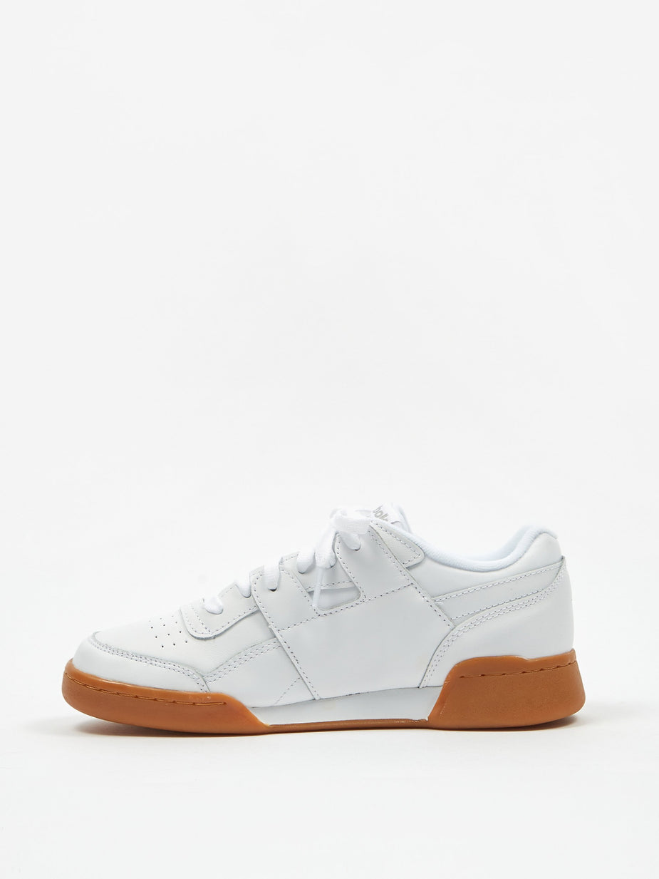 Reebok Reebok Workout Lo Plus - White/Chalk - White