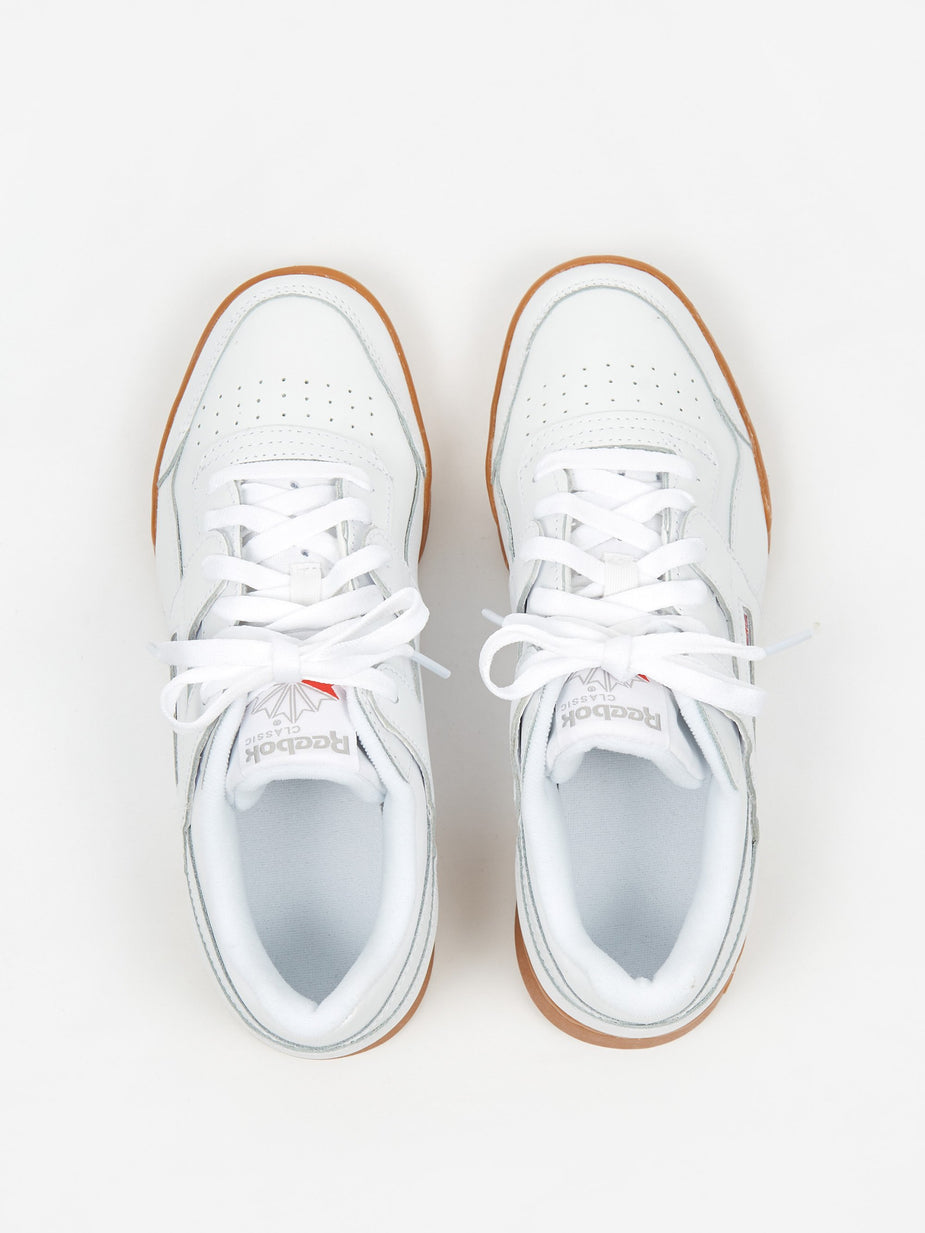 Reebok Reebok Workout Lo Plus - White/Chalk - White