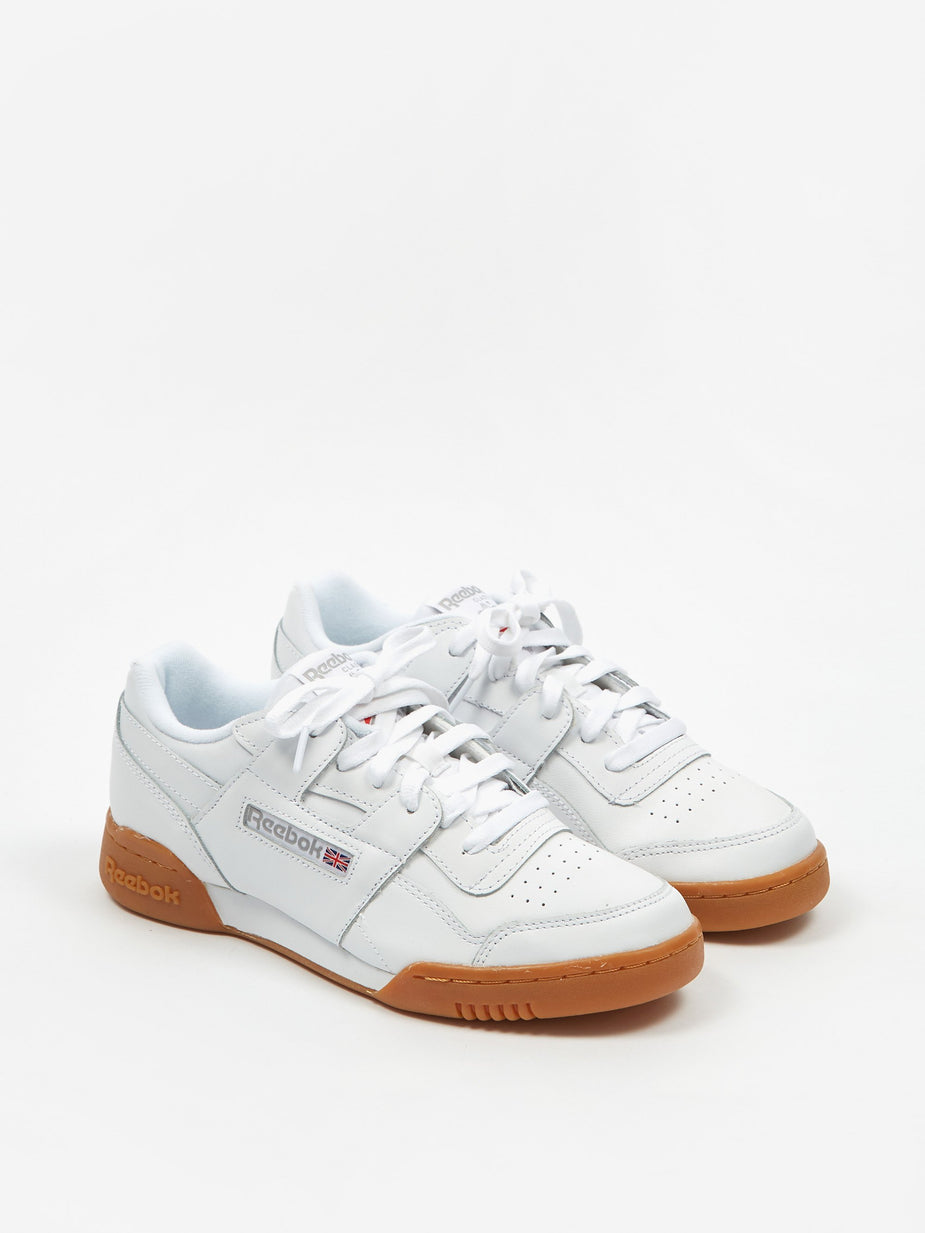 Reebok Reebok Workout Lo Plus - White/Chalk - White