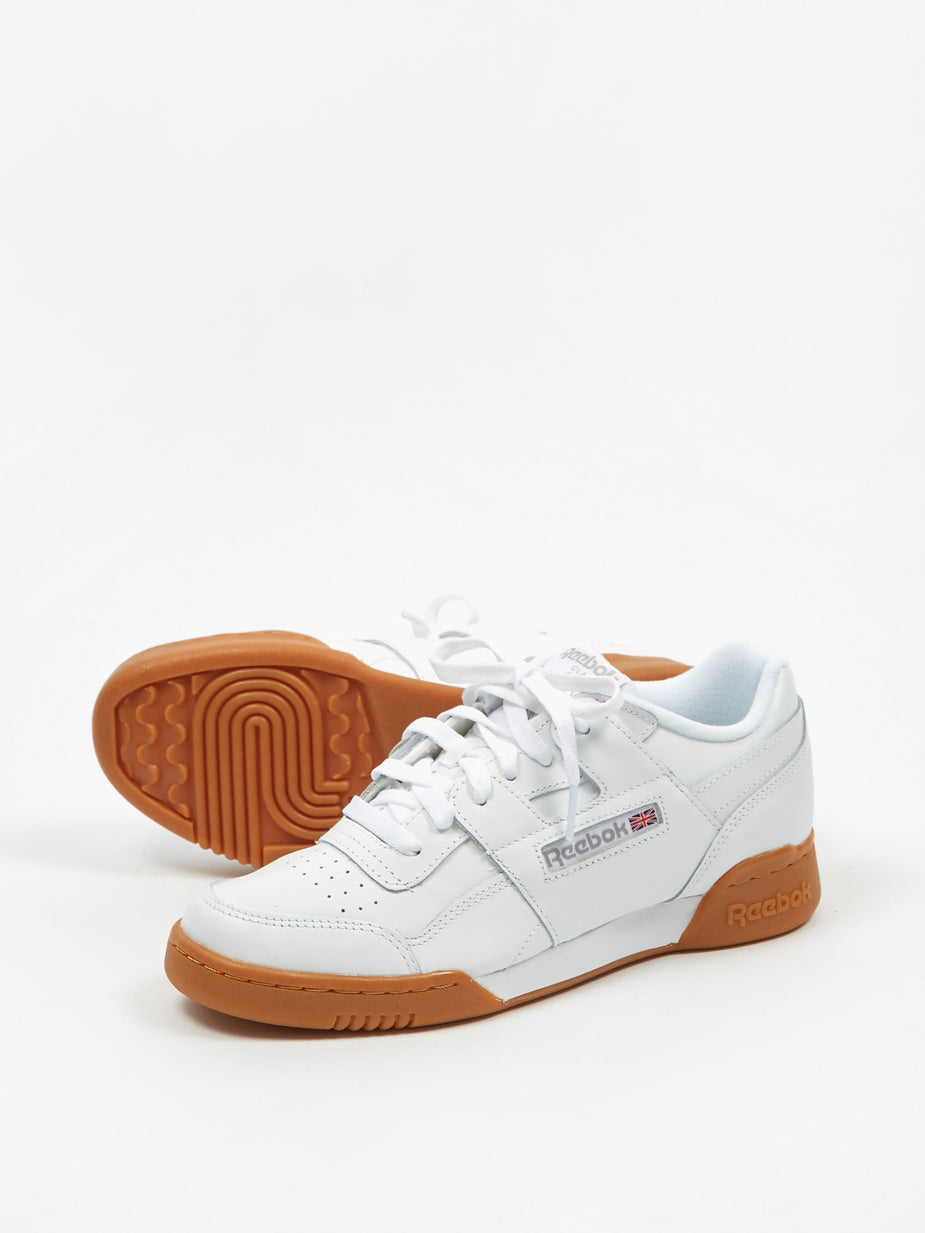 Reebok Reebok Workout Lo Plus - White/Chalk - White