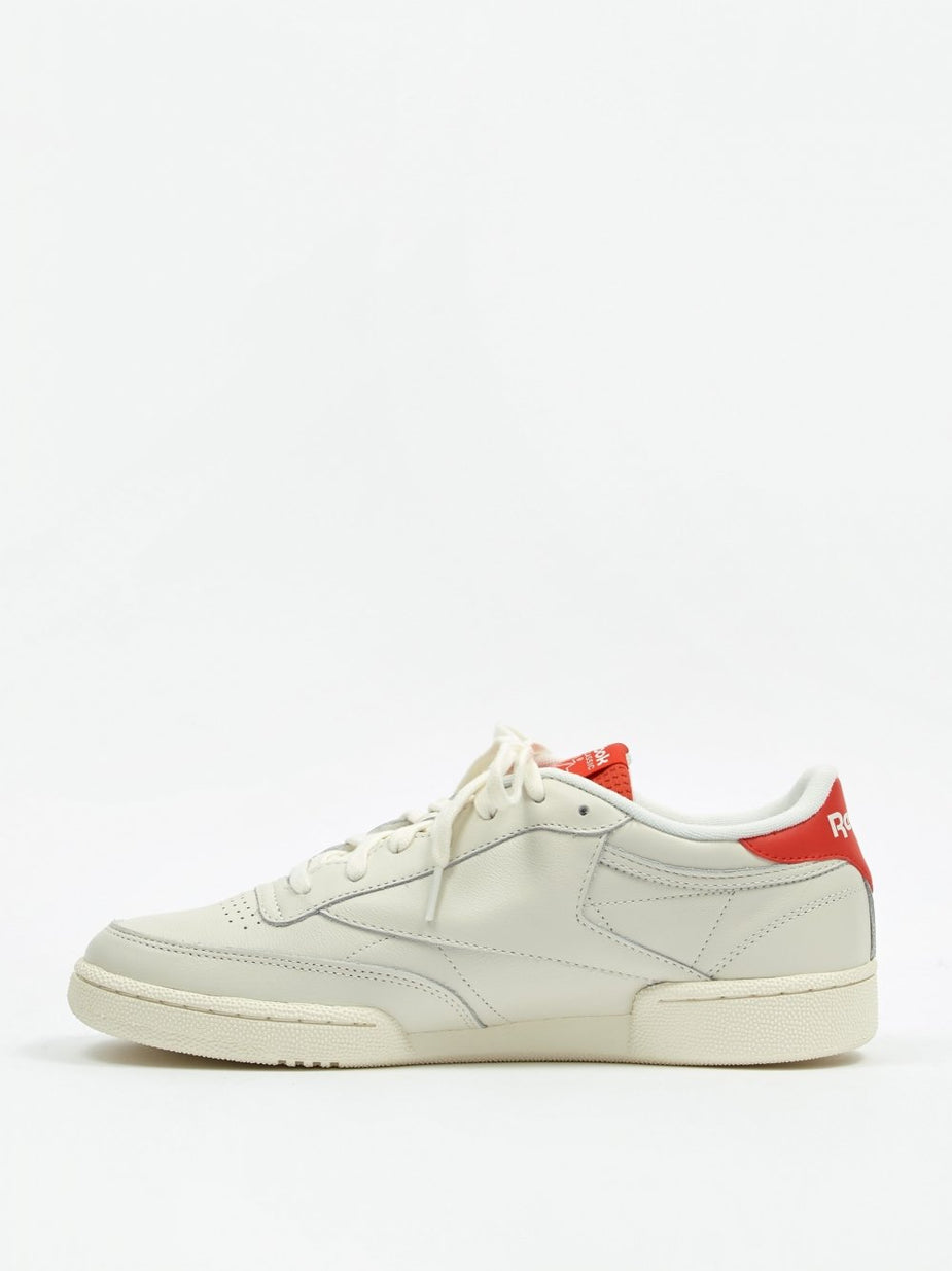 Reebok Reebok Club C 85 MU - Chalk/Radiant Red/Humble Blue - Red