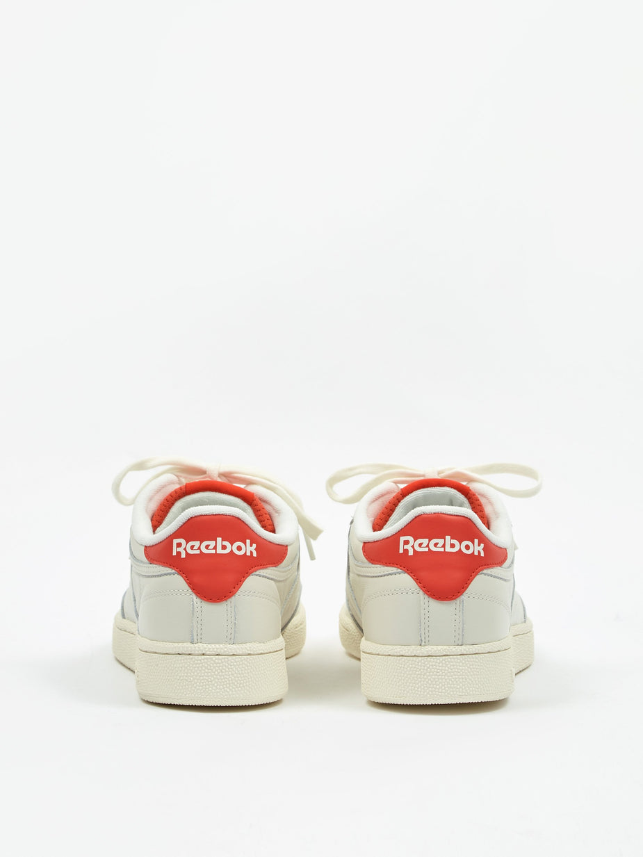 Reebok Reebok Club C 85 MU - Chalk/Radiant Red/Humble Blue - Red